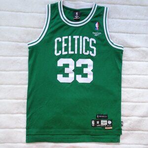Reebok Men Jersey Larry Bird #33 Medium Hardwood Classics Vintage Boston Celtics